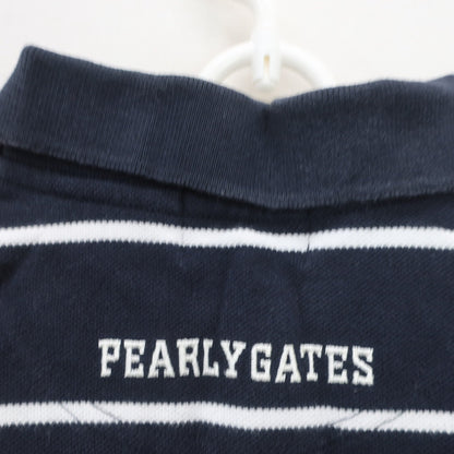 PEARLY GATES(パーリーゲイツ) ポロシャツ 黒 レディース 1 055-160252 B