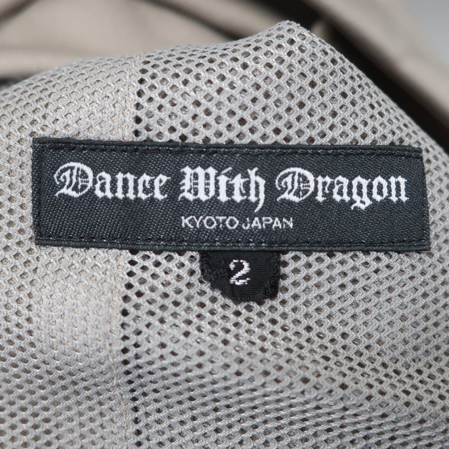 Dance With Dragon(ダンスウィズドラゴン) フルジップジャケット ゴールド レディース 2 D1-309100 B