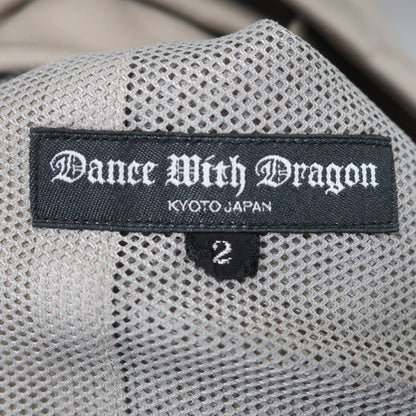 Dance With Dragon(ダンスウィズドラゴン) フルジップジャケット ゴールド レディース 2 D1-309100 B