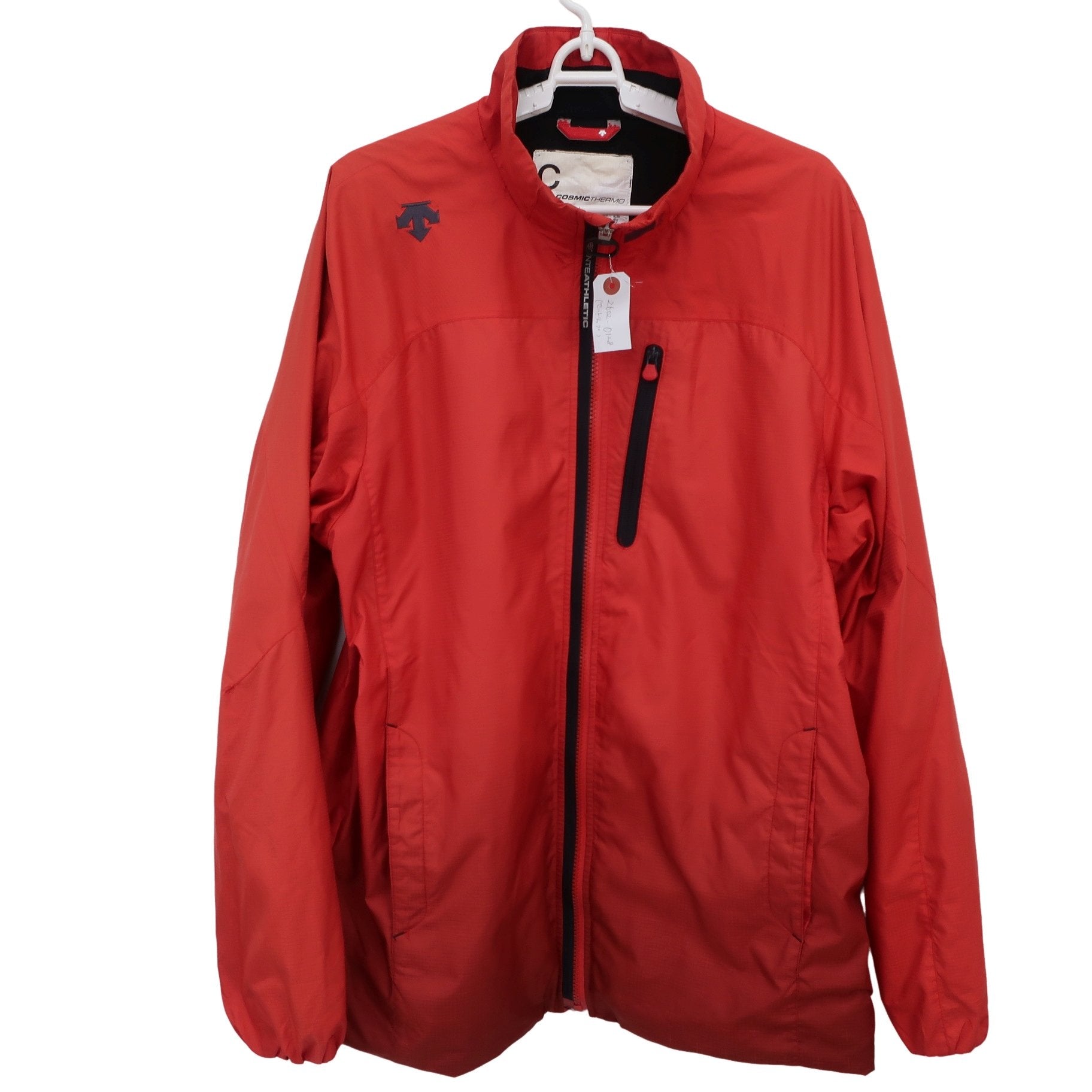 DESCENTE(デサント) フルジップジャケット&ナイロンパンツ セットアップ オレンジ メンズ O B