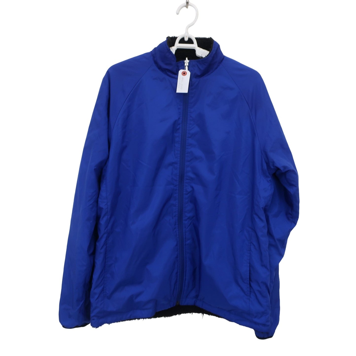 le coq sportif(ルコックスポルティフ) リバーシブルフルジップボアジャケット 青黒 メンズ M A