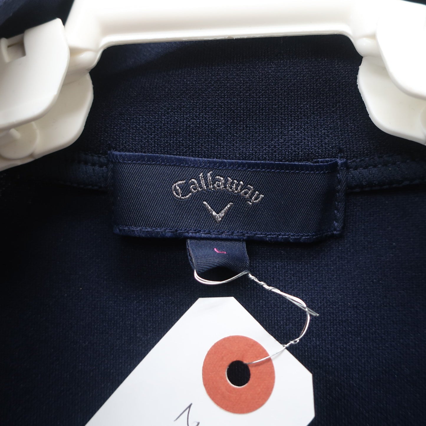 Callaway(キャロウェイ) 半袖モックネックシャツ ネイビー レディース L C21234202 A