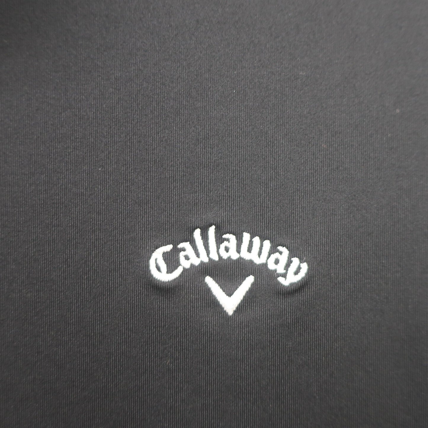 Callaway(キャロウェイ) 半袖モックネックシャツ 黒 レディース L 241-1134801 A