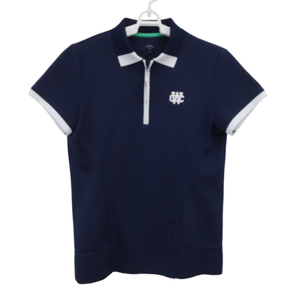 Callaway(キャロウェイ) ハーフジップポロシャツ ネイビー レディース L 241-9151814 A
