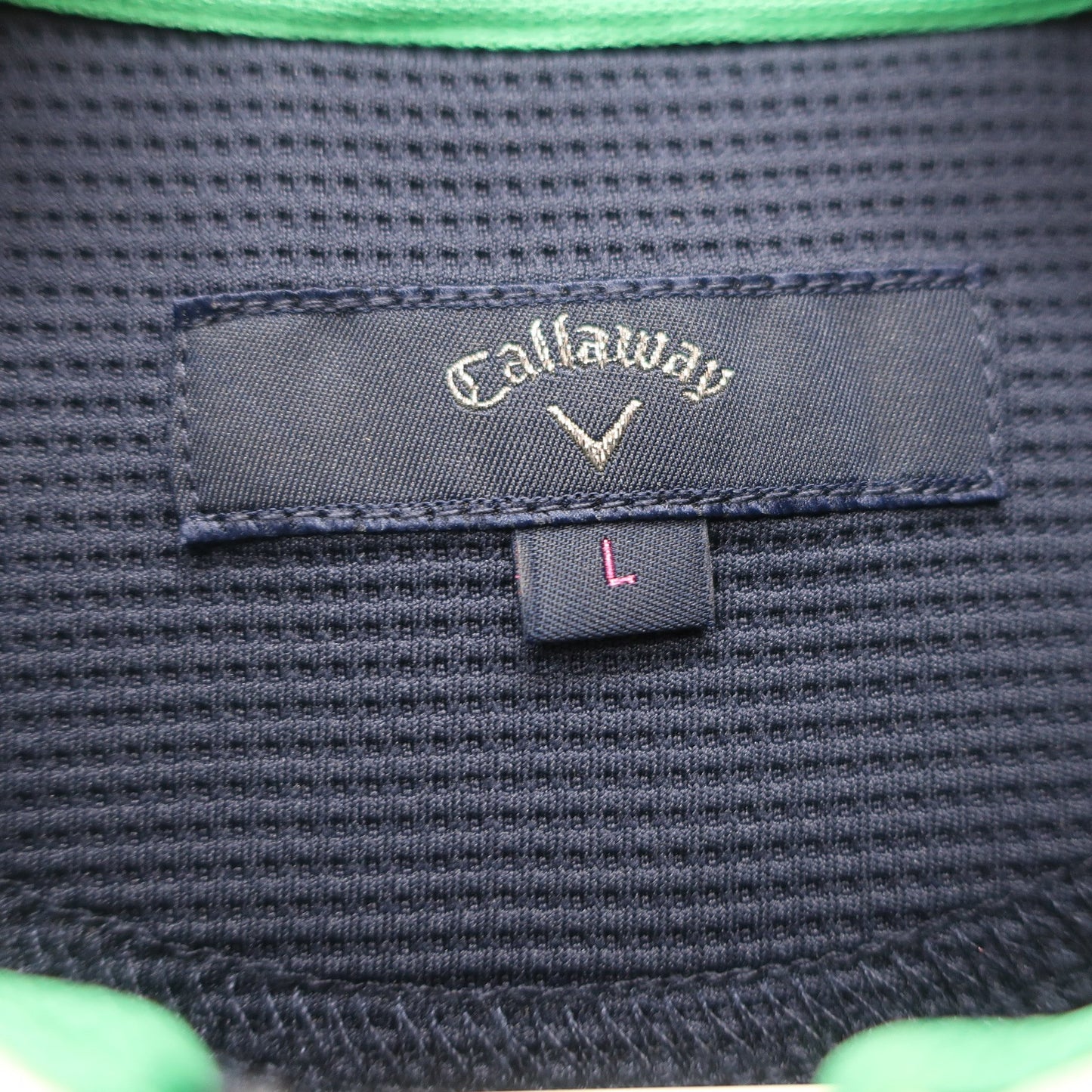 Callaway(キャロウェイ) ハーフジップポロシャツ ネイビー レディース L 241-9151814 A