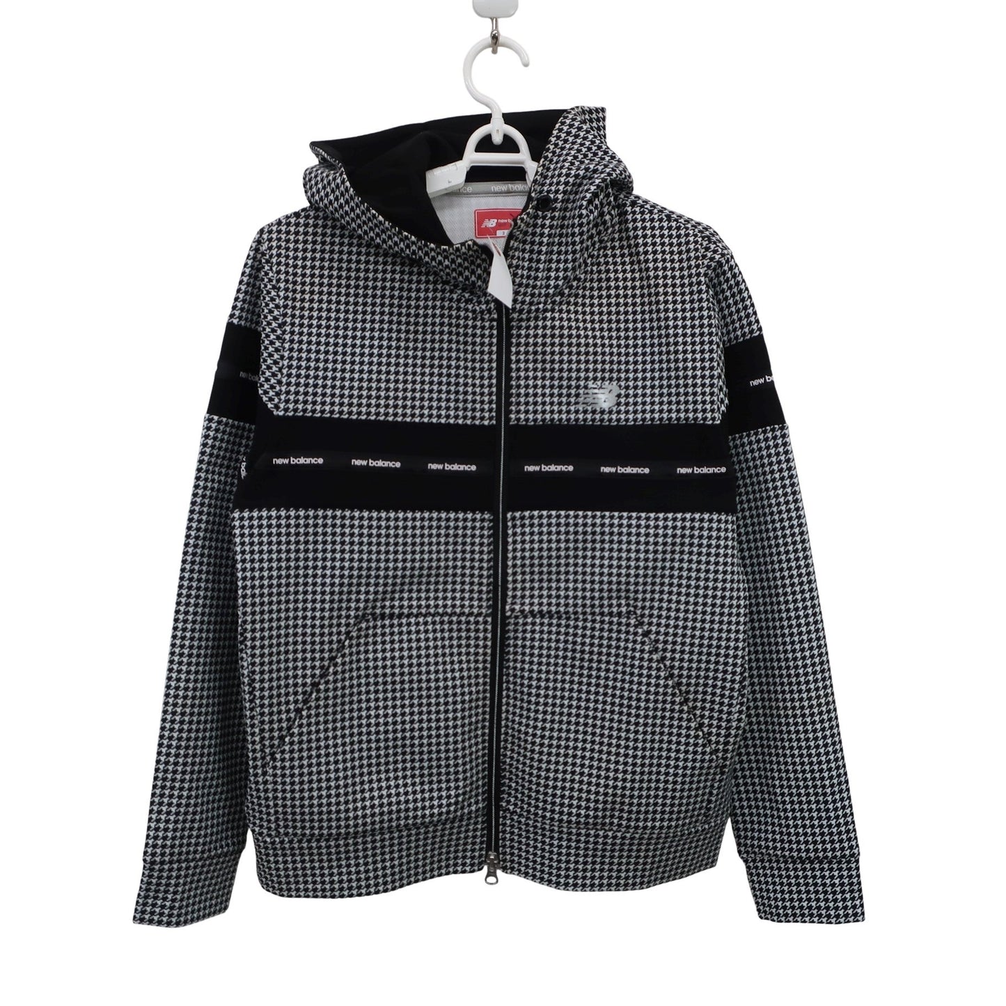 New Balance golf(ニューバランスゴルフ) パーカー 白黒千鳥柄 レディース 2 012-4162501 A