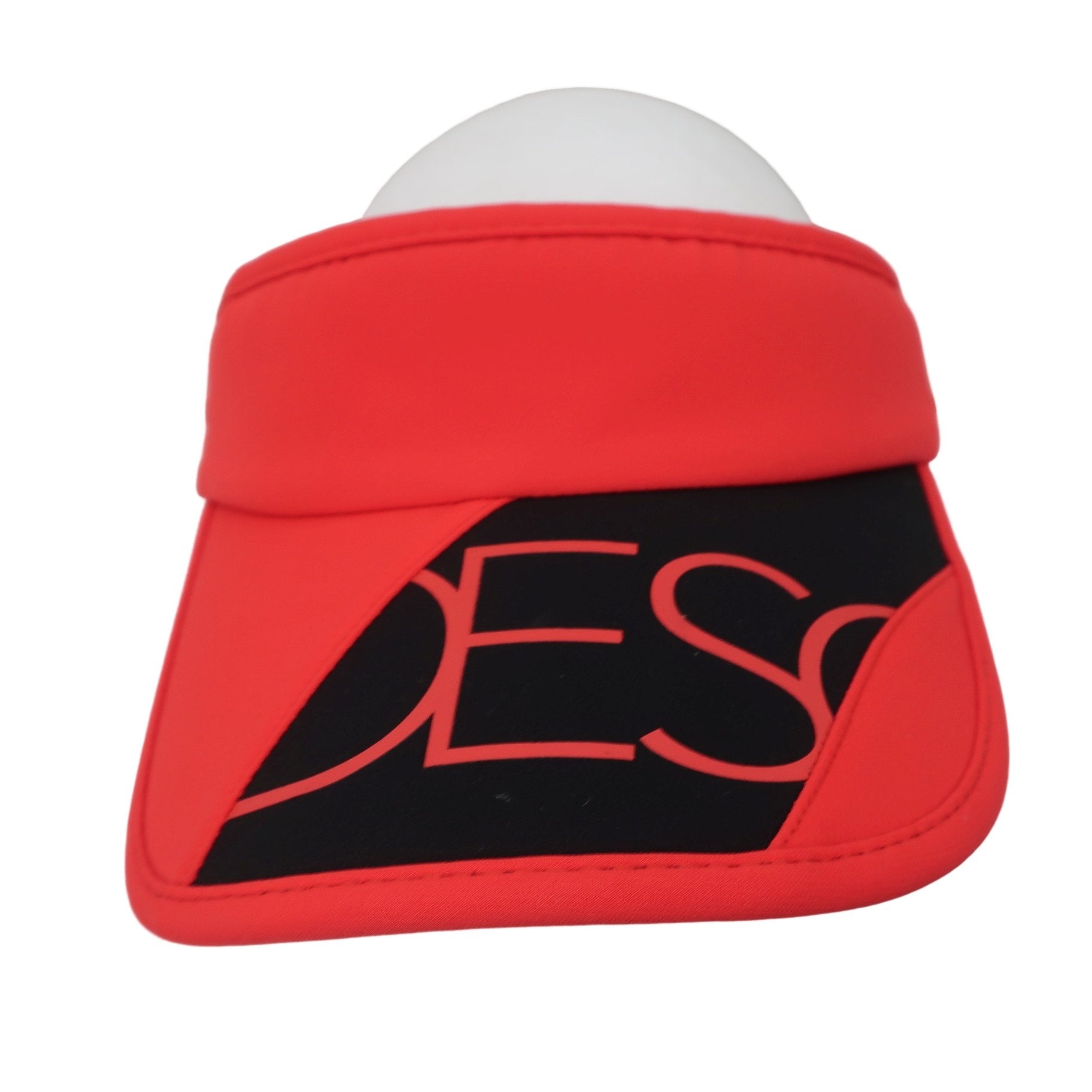 DESCENTE(デサント) サンバイザー 赤 レディース フリーサイズ A