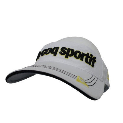 le coq sportif(ルコックスポルティフ) サンバイザー 白 メンズ フリーサイズ A