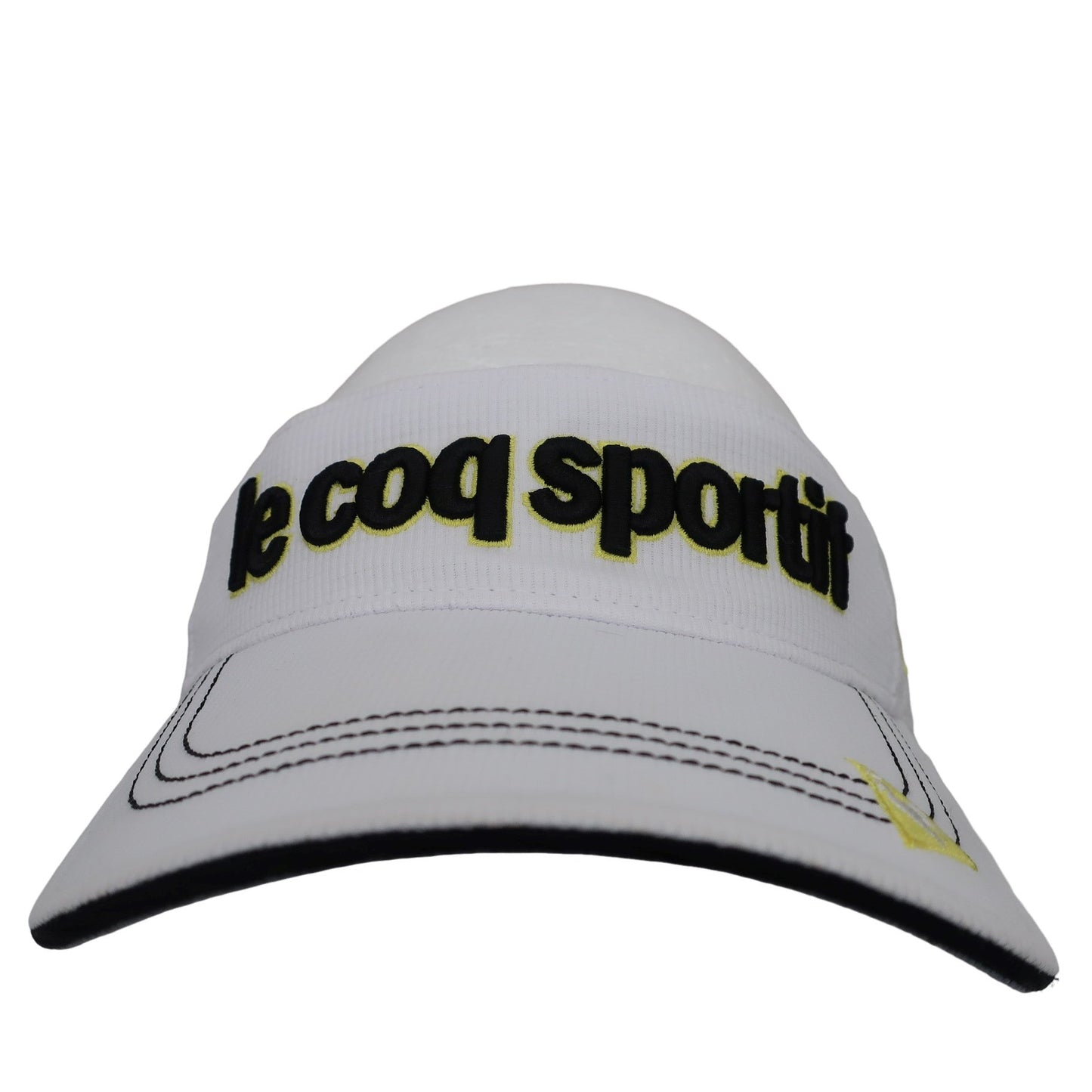 le coq sportif(ルコックスポルティフ) サンバイザー 白 メンズ フリーサイズ A