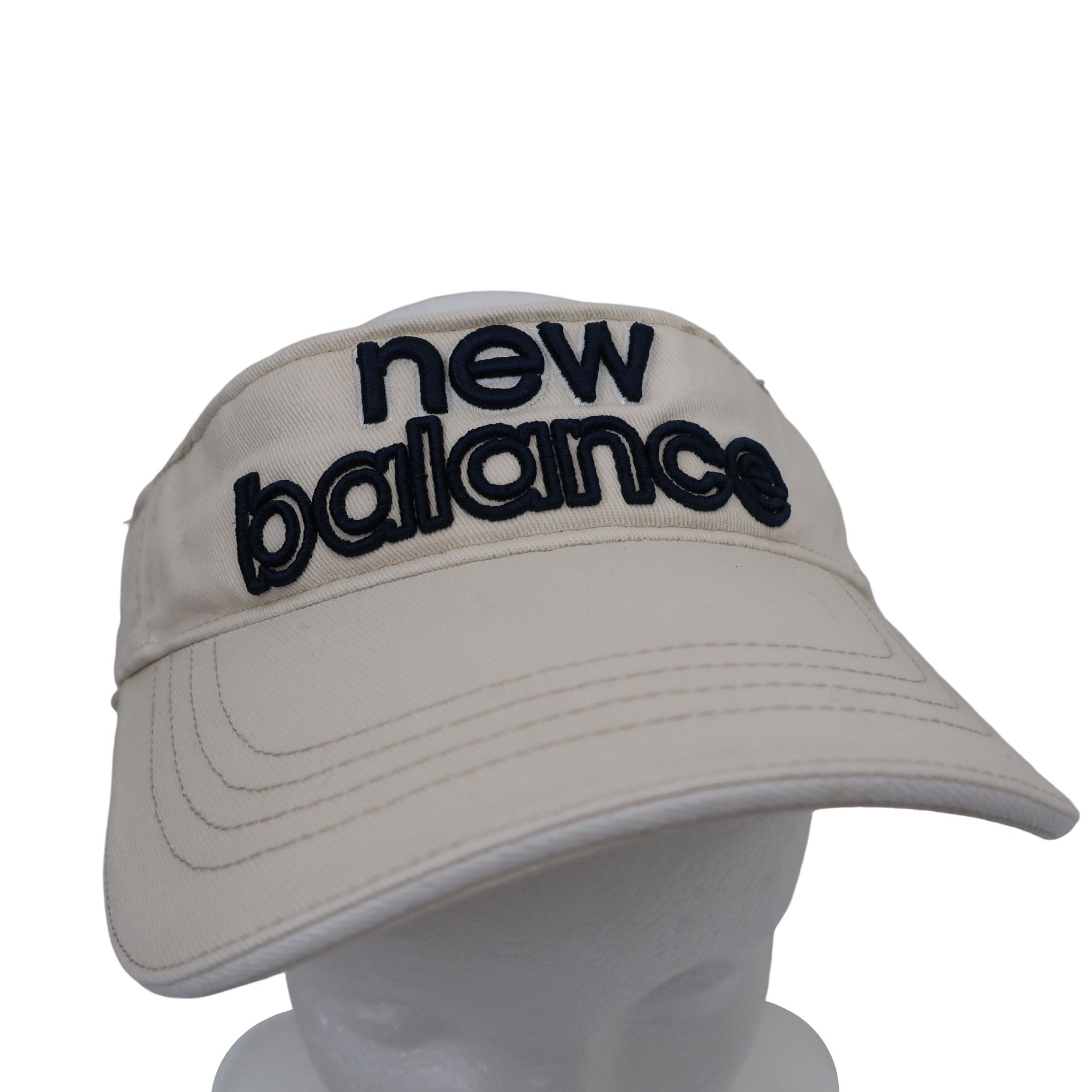 New Balance golf(ニューバランスゴルフ) サンバイザー ベージュ メンズ フリーサイズ A
