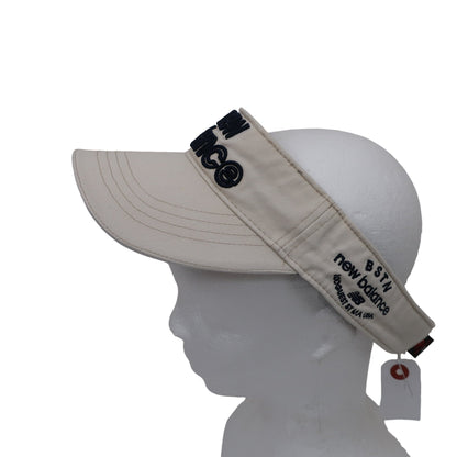 New Balance golf(ニューバランスゴルフ) サンバイザー ベージュ メンズ フリーサイズ A