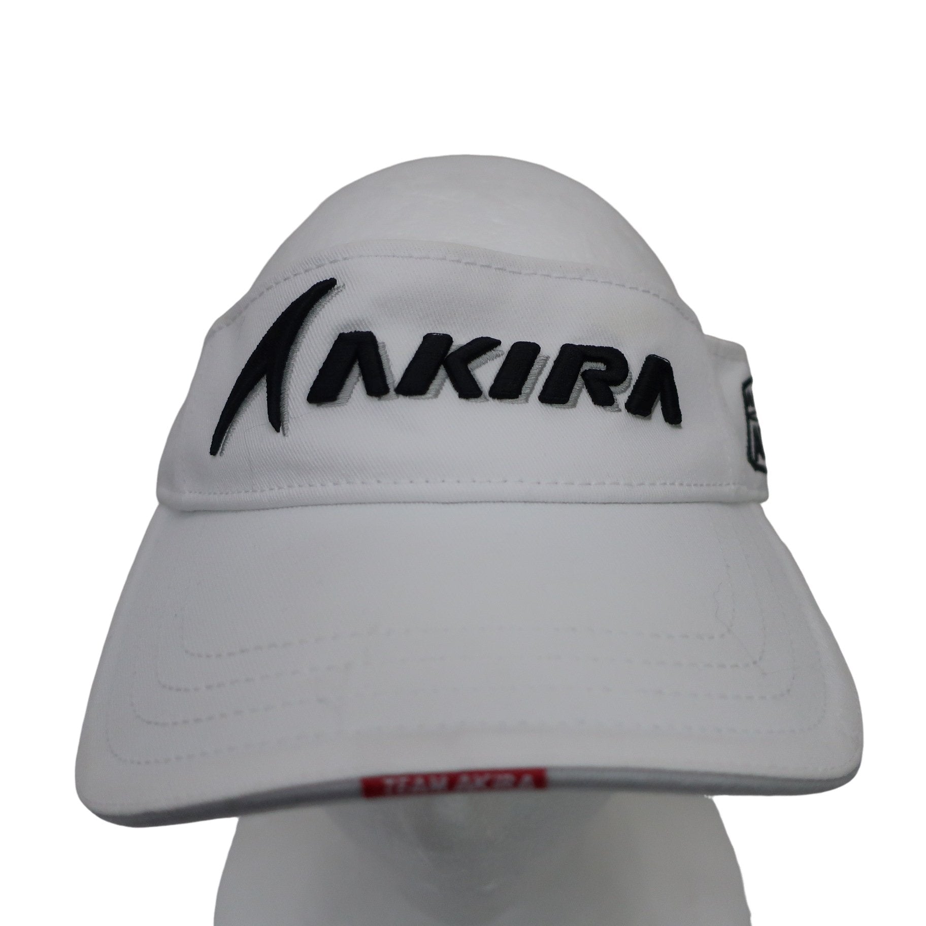 AKIRA(アキラ) サンバイザー 白 メンズ フリーサイズ A