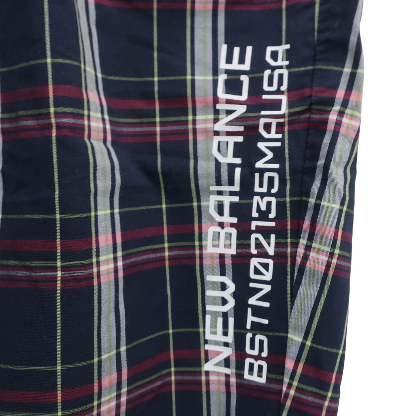 New Balance golf1 ハーフパンツ ネイビー系チェック メンズ 7 012-0133001 A