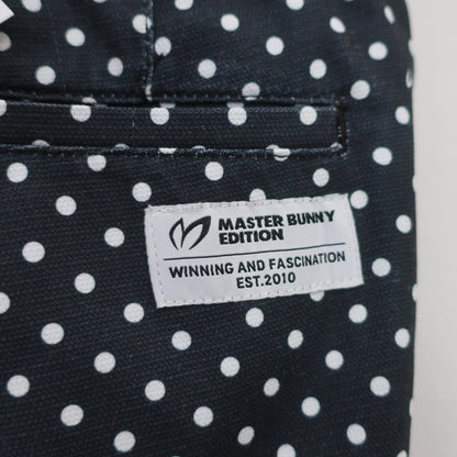 MASTER BUNNY EDITION1 パンツ ネイビー白ドット柄 メンズ 6 758-1131503 B