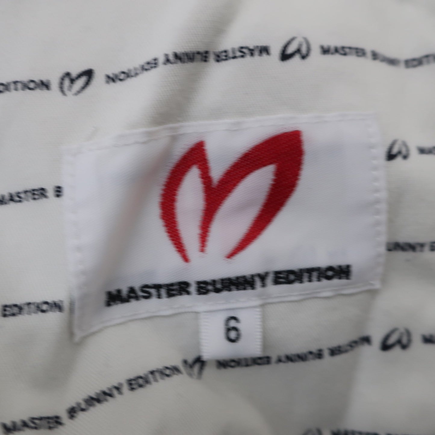 MASTER BUNNY EDITION1 パンツ ネイビー白ドット柄 メンズ 6 758-1131503 B