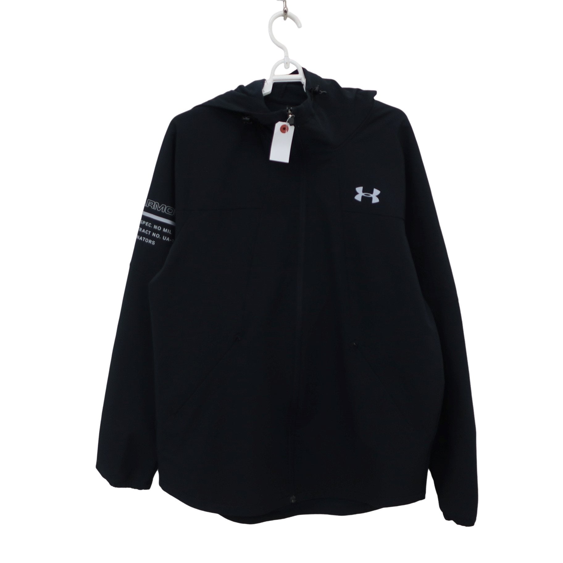 UNDER ARMOUR(アンダーアーマー) フルジップジャケット 黒 メンズ LG A