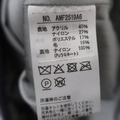 and per se(アンパスィ) フルジップニットジャケット パープル メンズ LL AMF2519A6 A