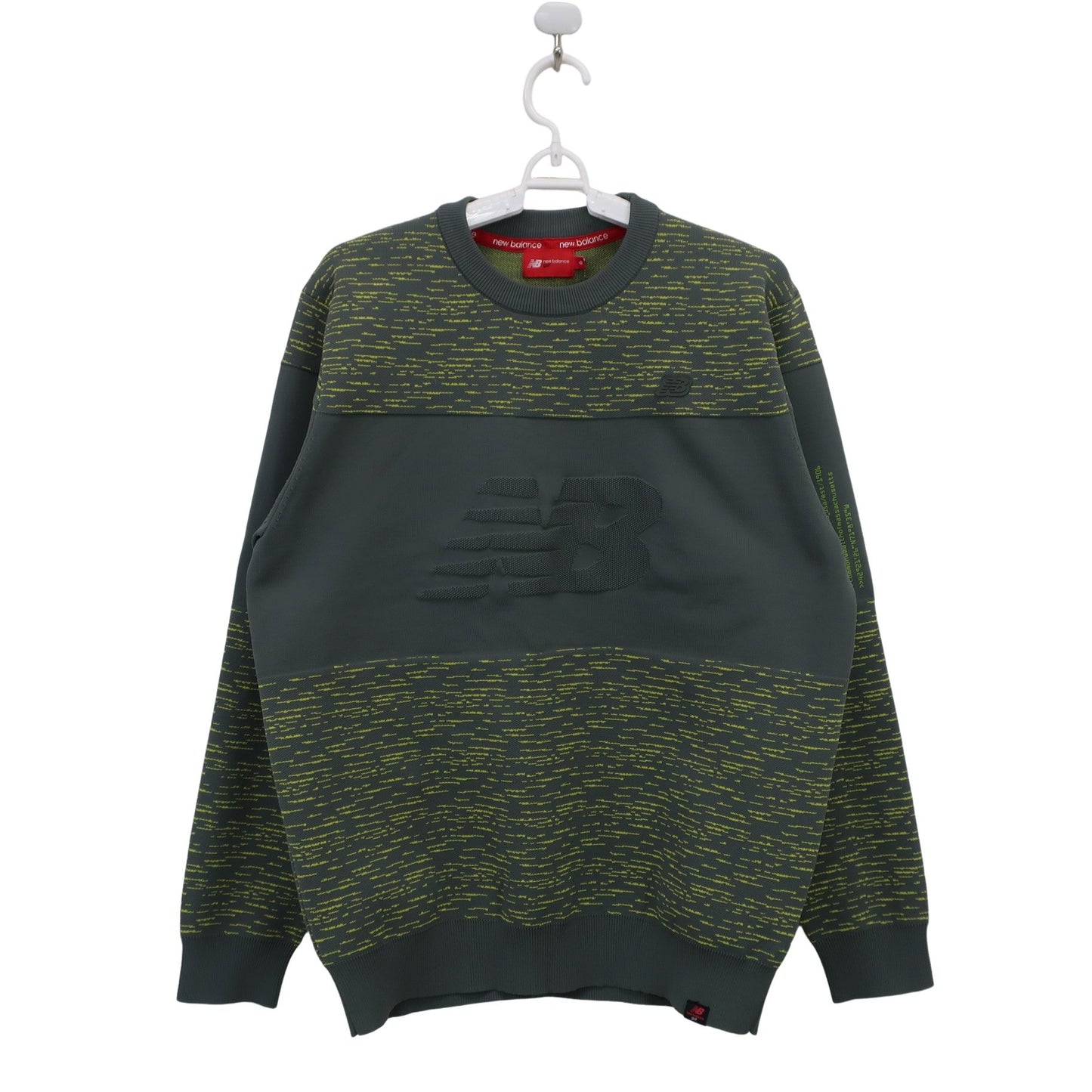 New Balance golf(ニューバランスゴルフ) トレーナー グレーイエロー メンズ 6 012-9270001 A