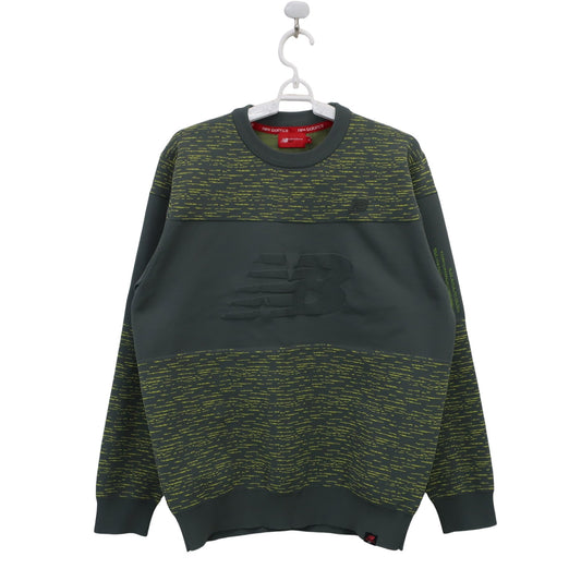 New Balance golf(ニューバランスゴルフ) トレーナー グレーイエロー メンズ 6 012-9270001 A