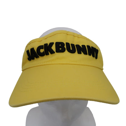 Jack Bunny(ジャックバニー) サンバイザー 黄色 メンズ フリーサイズ 262-0187344 A