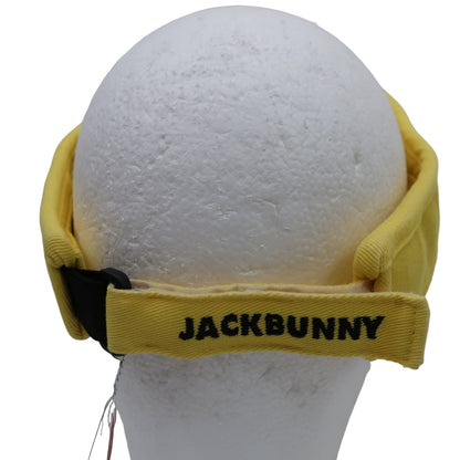 Jack Bunny(ジャックバニー) サンバイザー 黄色 メンズ フリーサイズ 262-0187344 A