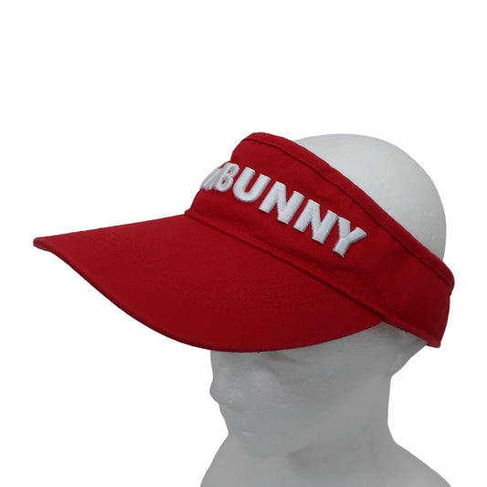 Jack Bunny(ジャックバニー) サンバイザー 赤 メンズ フリーサイズ 262-0187344 A