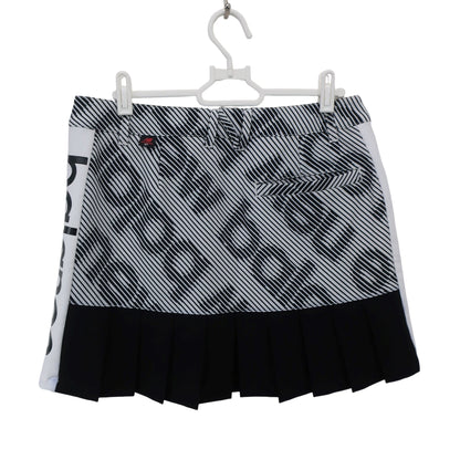 New Balance golf(ニューバランスゴルフ) スカート 白黒総柄 レディース 2 012-2234503 A