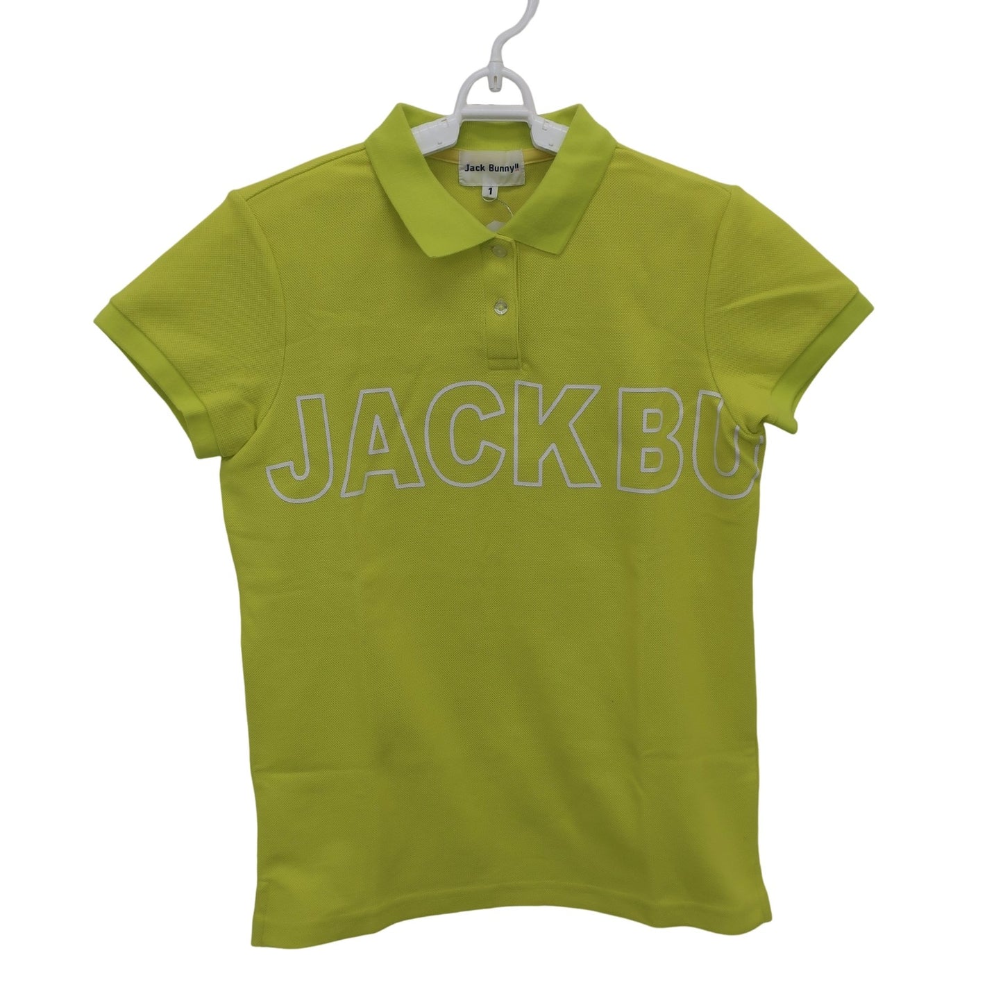 Jack Bunny(ジャックバニー) ポロシャツ イエロー レディース 1 263-1160428 A