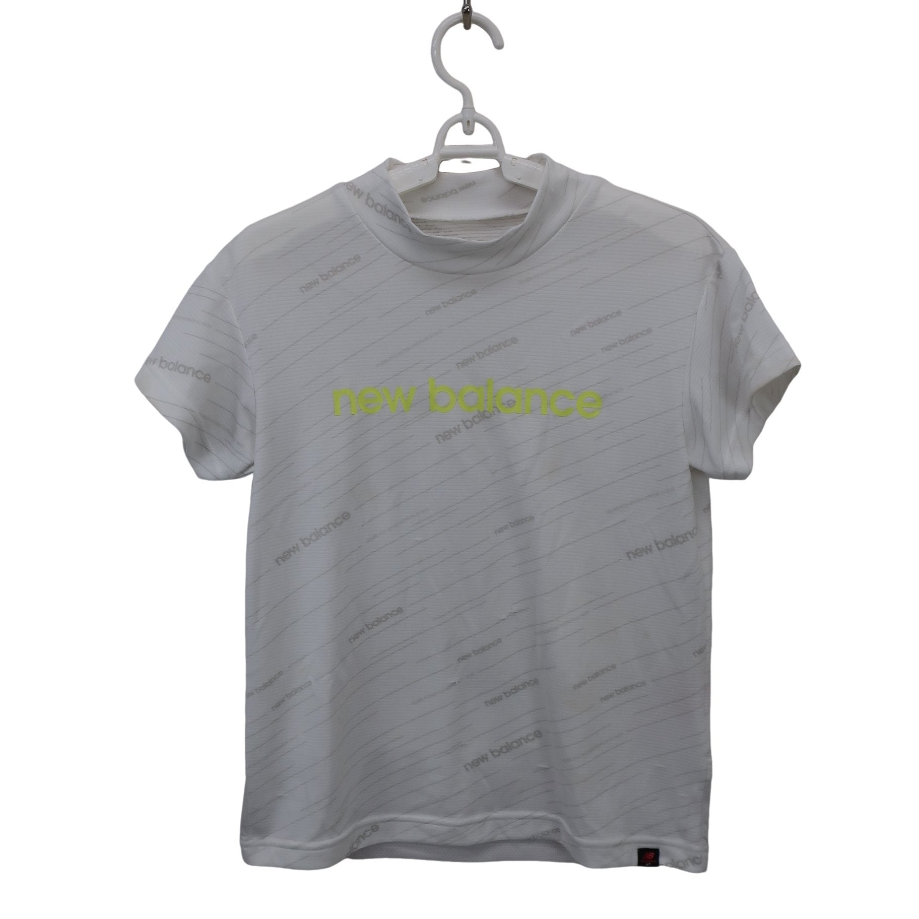 New Balance golf(ニューバランスゴルフ) 半袖モックネックシャツ 白 レディース 1 012-0166504 C