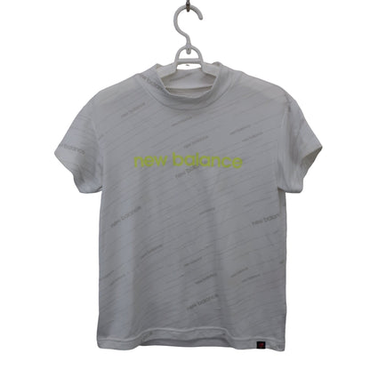 New Balance golf(ニューバランスゴルフ) 半袖モックネックシャツ 白 レディース 1 012-0166504 C