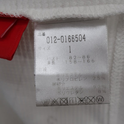 New Balance golf(ニューバランスゴルフ) 半袖モックネックシャツ 白 レディース 1 012-0166504 C