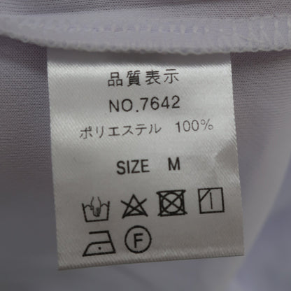 DELSOL(デルソル) 半袖モックネックシャツ 白 レディース M A