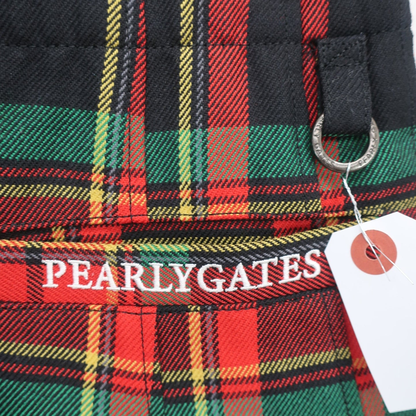 PEARLY GATES(パーリーゲイツ) スカート 赤緑系チェック レディース 1 055-234121 A