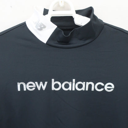 New Balance golf(ニューバランスゴルフ) 長袖モックネックシャツ 黒白 レディース 0 012-2267502 A