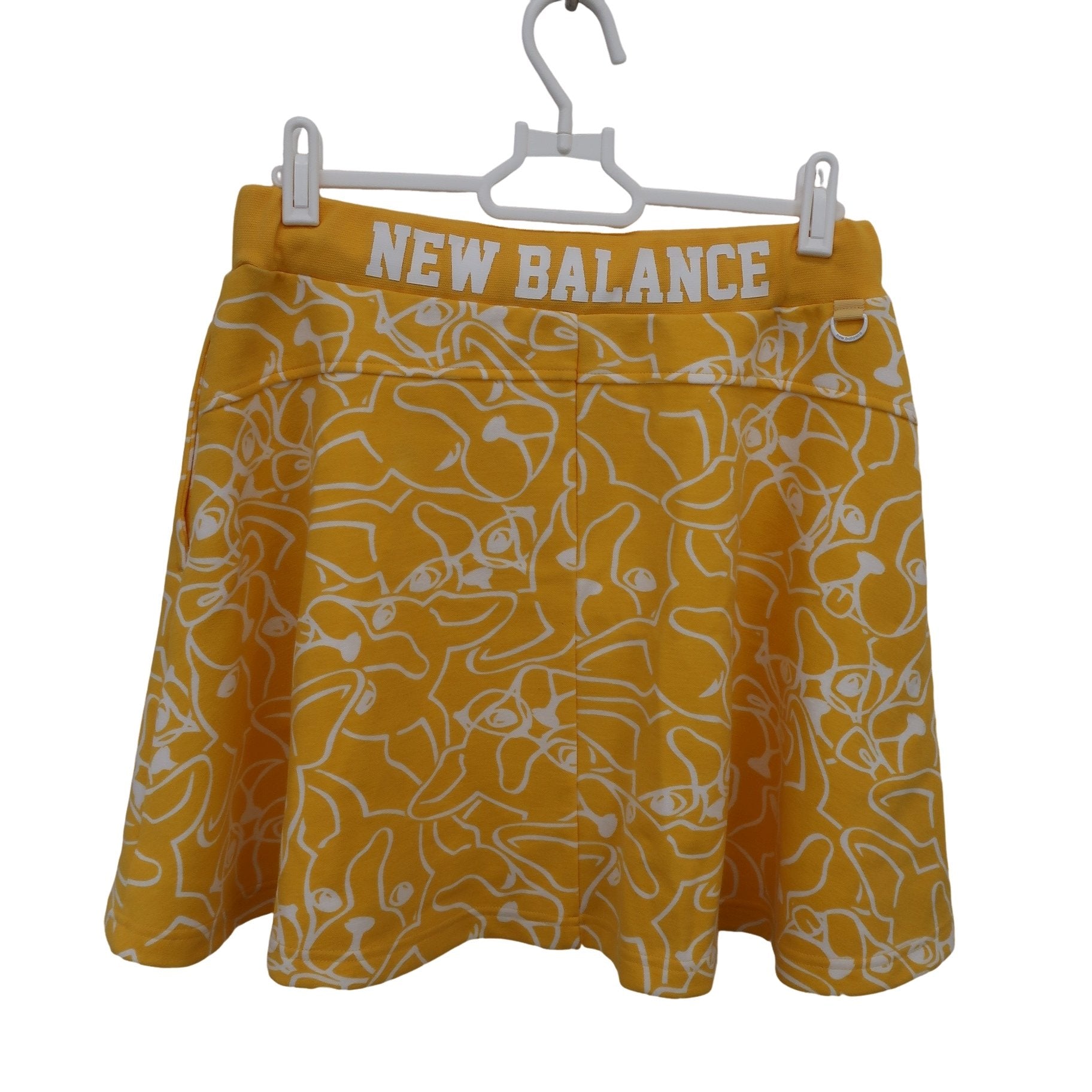 New Balance golf(ニューバランスゴルフ) スカート 黄色白総柄 レディース 2 012-7134506 A