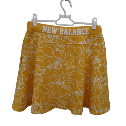 New Balance golf(ニューバランスゴルフ) スカート 黄色白総柄 レディース 2 012-7134506 A
