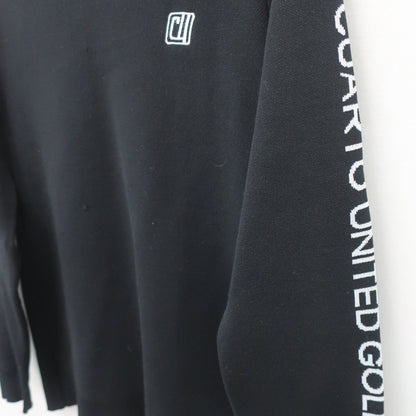 Cuarto UNITED(クアルトユナイテッド) モックネックセーター 黒 レディース M B