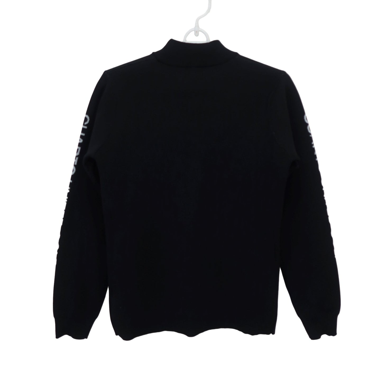 Cuarto UNITED(クアルトユナイテッド) モックネックセーター 黒 レディース M B
