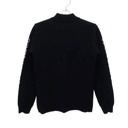 Cuarto UNITED(クアルトユナイテッド) モックネックセーター 黒 レディース M B