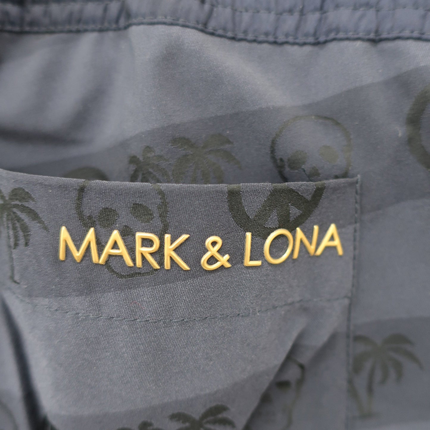 MARK&LONA1 ショートパンツ ネイビー レディース M MLW-17S-T50 A