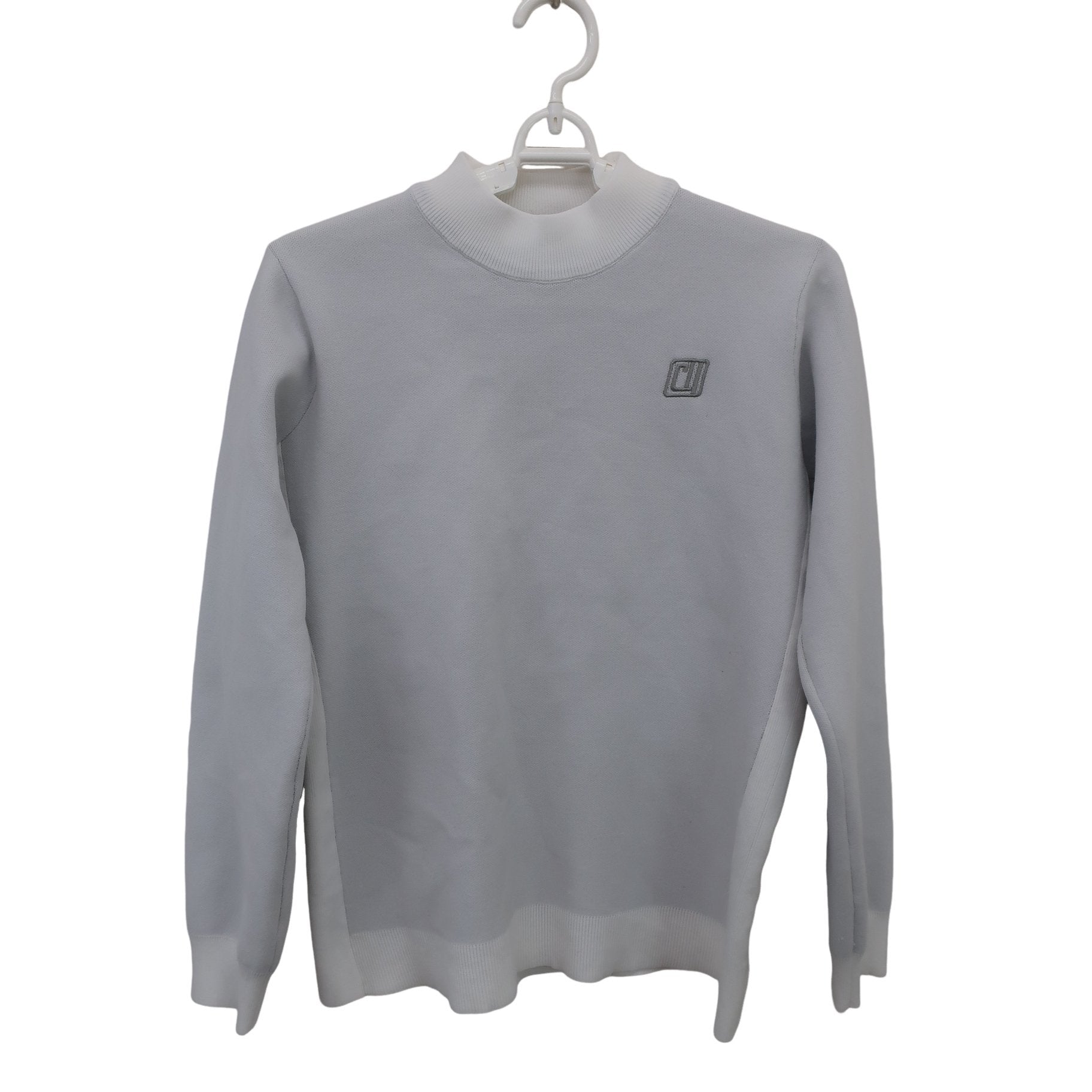Cuarto UNITED(クアルトユナイテッド) モックネックセーター 白 レディース M B
