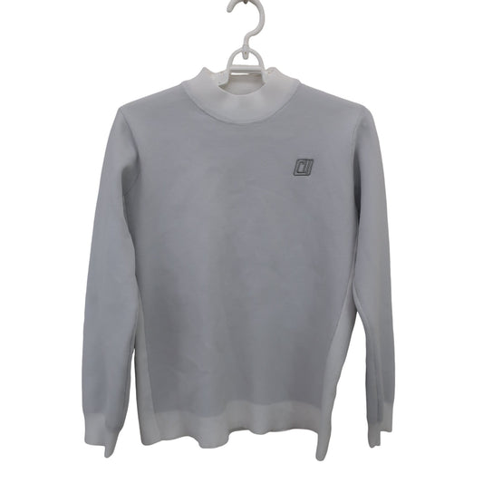 Cuarto UNITED(クアルトユナイテッド) モックネックセーター 白 レディース M B