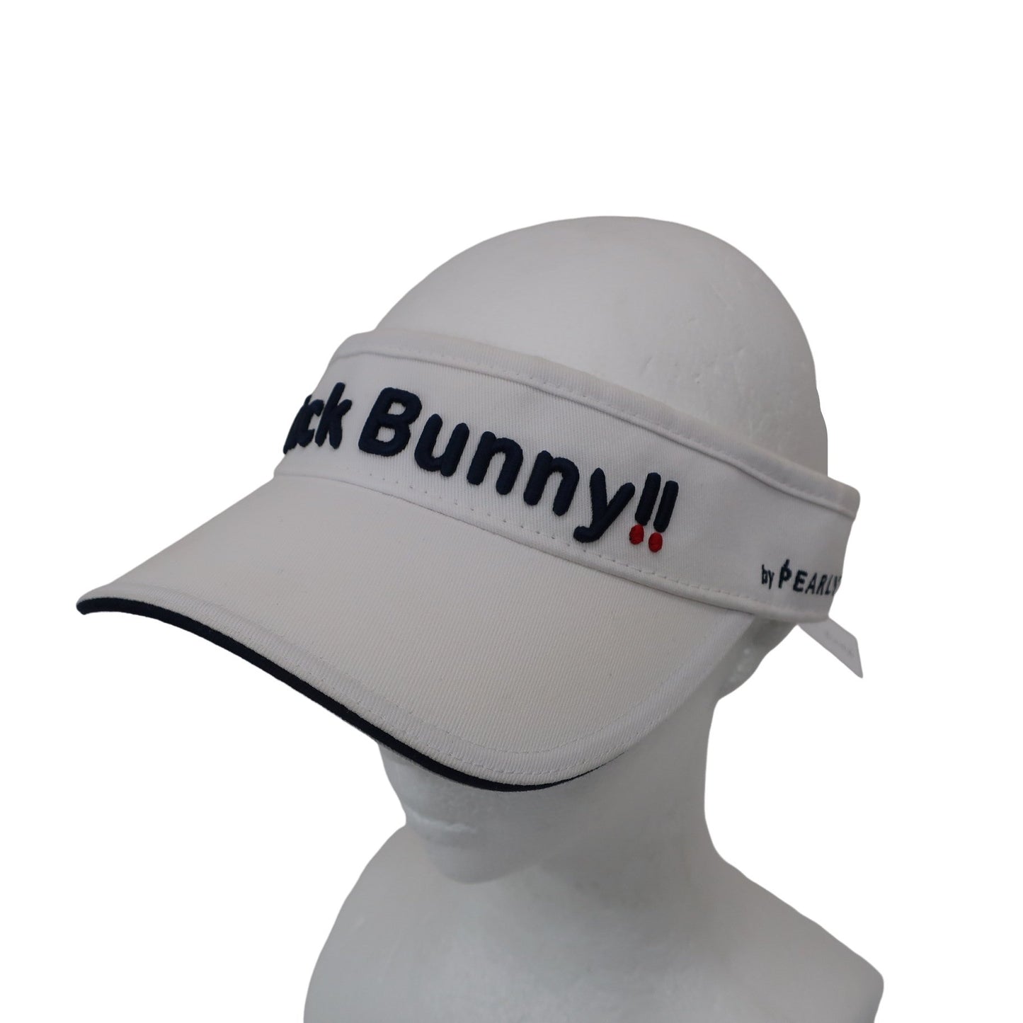 Jack Bunny(ジャックバニー) サンバイザー 白 レディース フリーサイズ 262-9987221 A