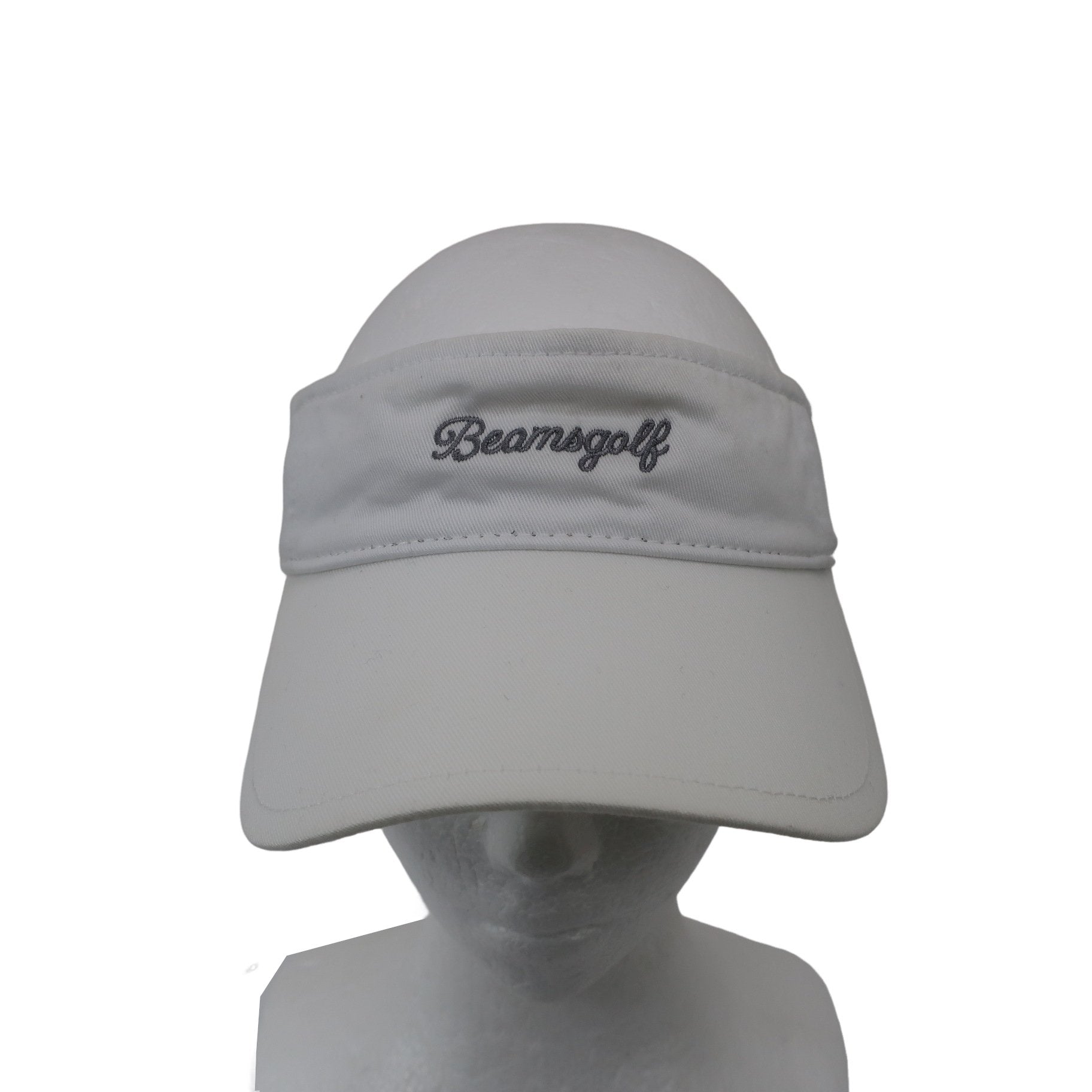 BEAMS GOLF(ビームスゴルフ) サンバイザー 白 レディース フリーサイズ A
