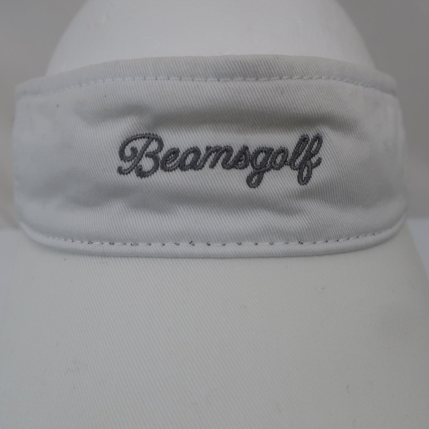 BEAMS GOLF(ビームスゴルフ) サンバイザー 白 レディース フリーサイズ A