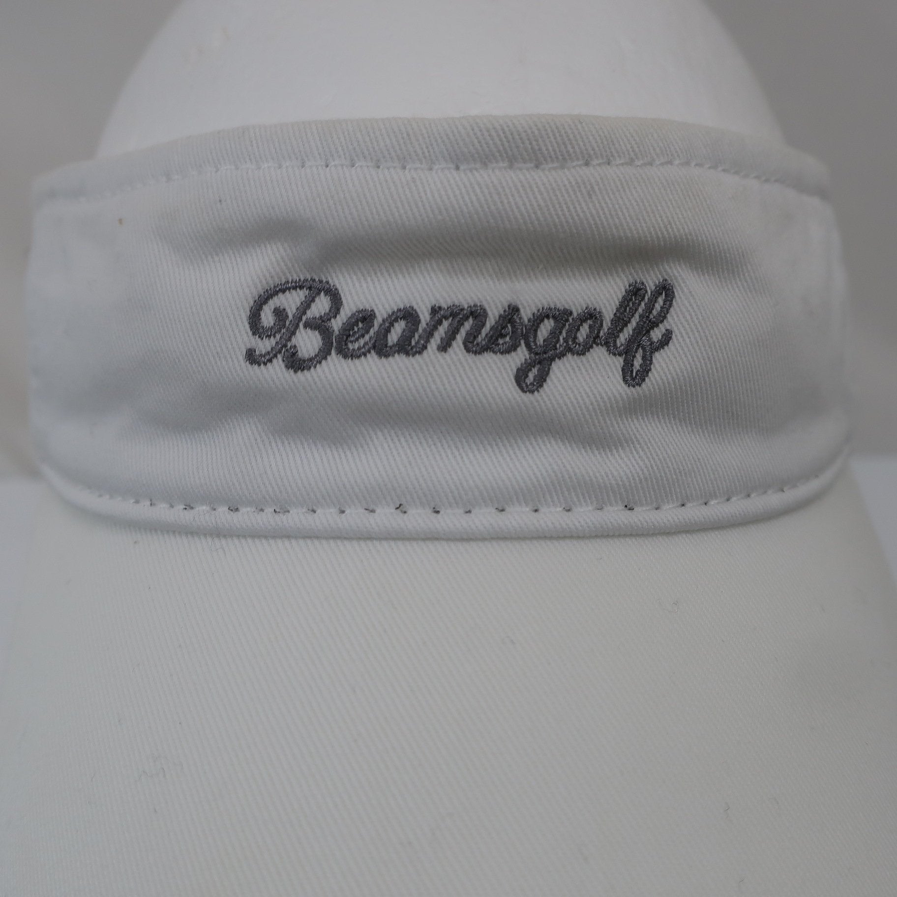 BEAMS GOLF(ビームスゴルフ) サンバイザー 白 レディース フリーサイズ A
