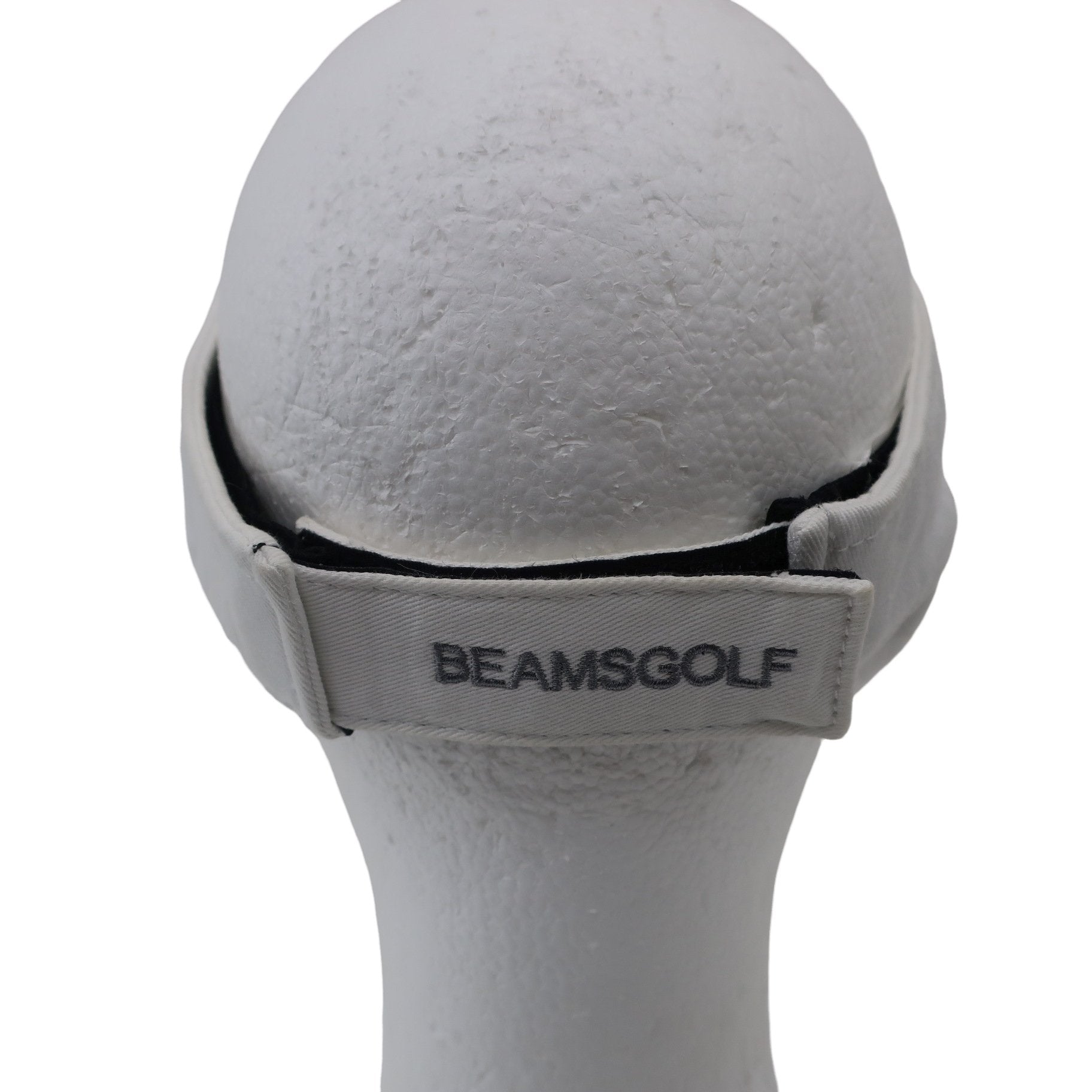 BEAMS GOLF(ビームスゴルフ) サンバイザー 白 レディース フリーサイズ A