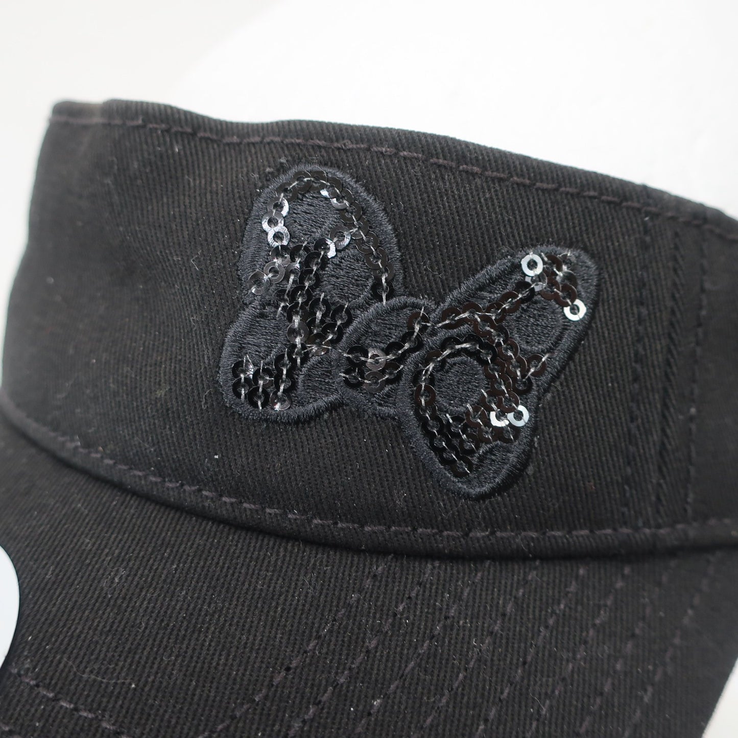 NEW ERA(ニューエラ) サンバイザー 黒 レディース フリーサイズ A