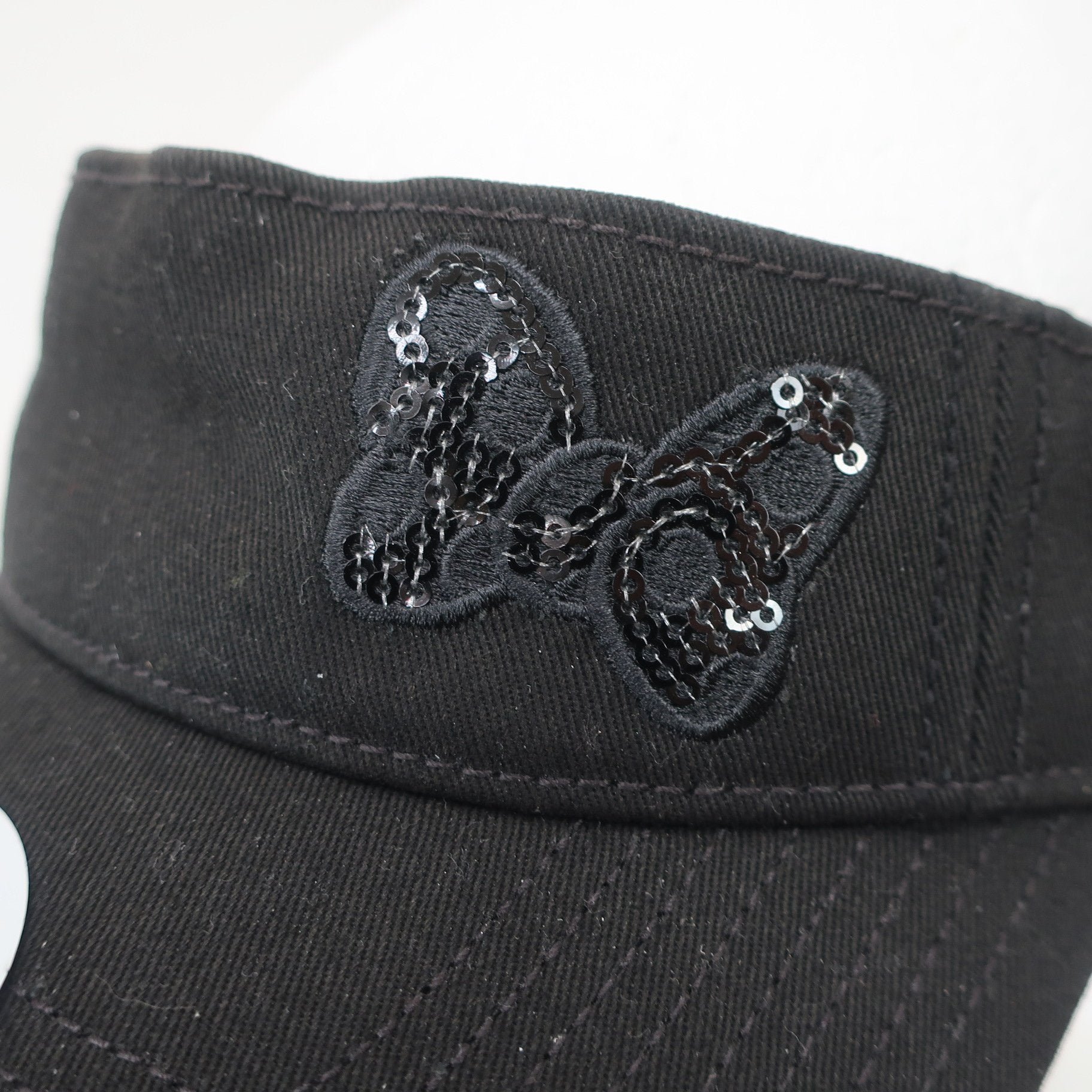 NEW ERA(ニューエラ) サンバイザー 黒 レディース フリーサイズ A