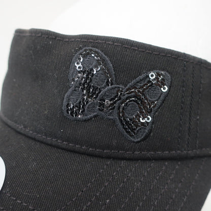 NEW ERA(ニューエラ) サンバイザー 黒 レディース フリーサイズ A